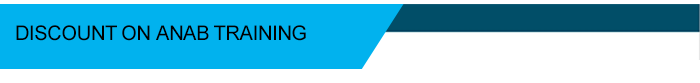 Discounts on ANAB Training Discounts on ANAB Training