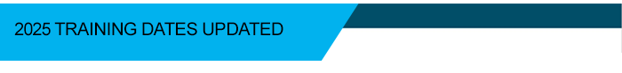2025 Training Dates updated 2025 Training Dates updated